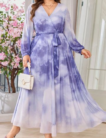 Rochie lunga SHEIN CURVE, mov