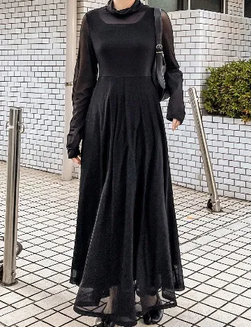 Rochie lunga SHEIN, negru