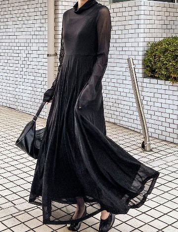 Rochie lunga SHEIN, negru