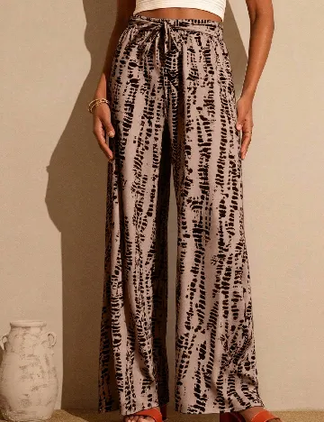 Pantaloni SHEIN, maro
