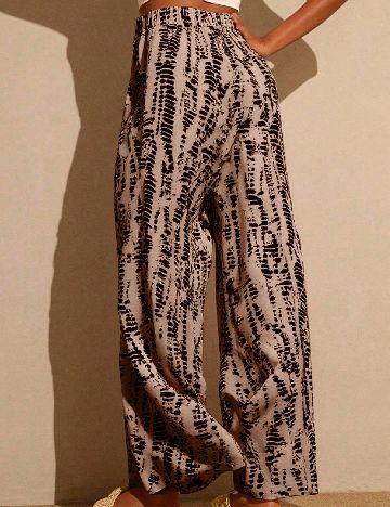 Pantaloni SHEIN, maro
