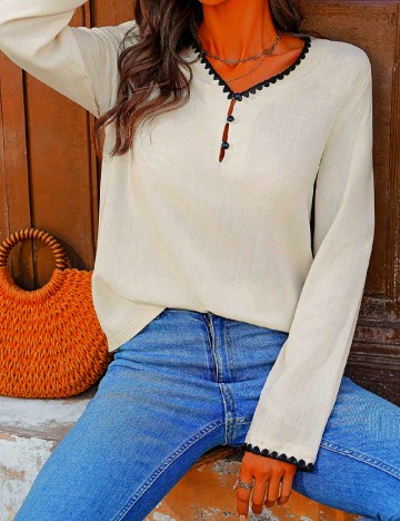 Bluza SHEIN, crem