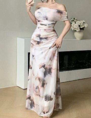 Rochie lunga SHEIN, mix culori
