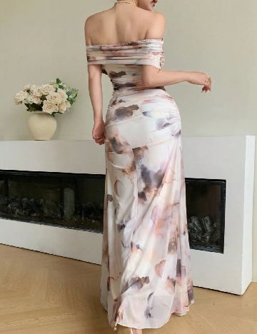 Rochie lunga SHEIN, mix culori