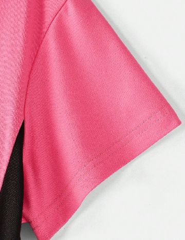 Rochie Shein Kids, roz/negru