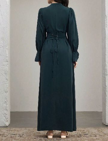 Rochie lunga SHEIN, verde