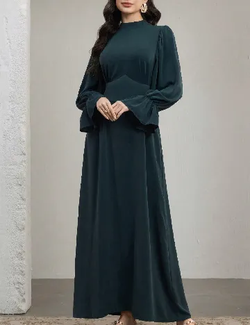 Rochie lunga SHEIN, verde