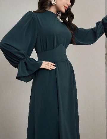 Rochie lunga SHEIN, verde
