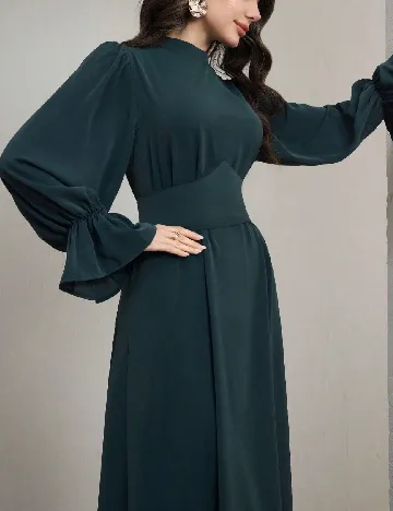 Rochie lunga SHEIN, verde
