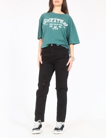 Blugi Bershka, negru