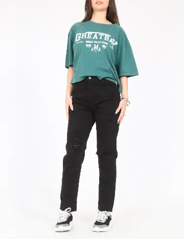 Blugi Bershka, negru