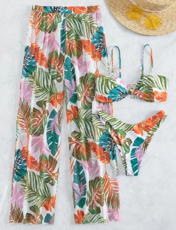 Costum de baie SHEIN, mix culori