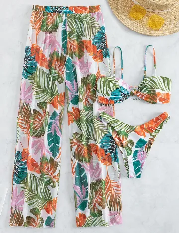 Costum de baie SHEIN, mix culori