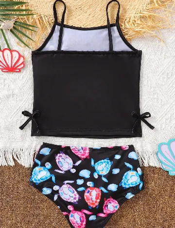 Costum de baie Shein Kids, mix culori