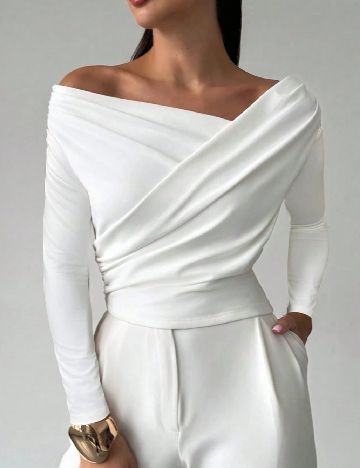Bluza SHEIN, alb