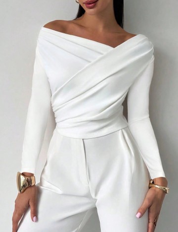 Bluza SHEIN, alb