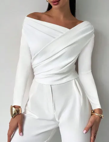 Bluza SHEIN, alb