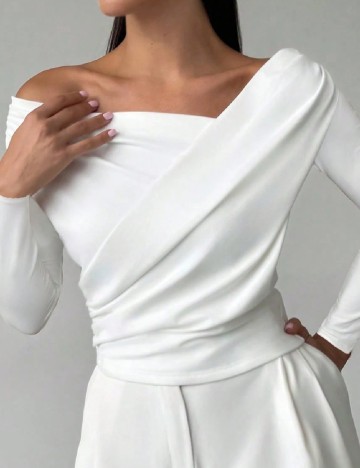 Bluza SHEIN, alb