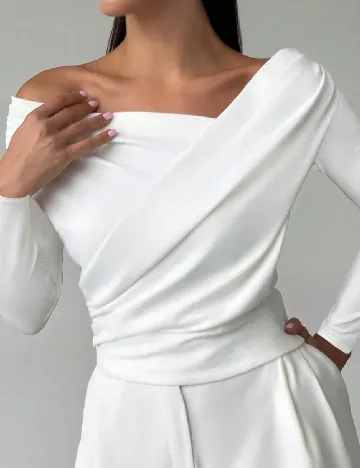 Bluza SHEIN, alb