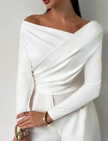 Bluza SHEIN, alb