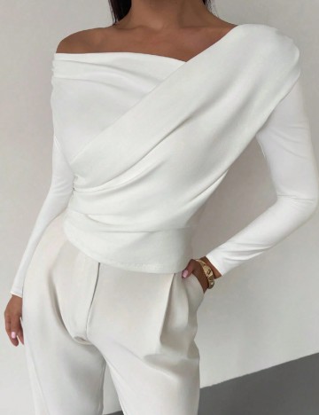 Bluza SHEIN, alb