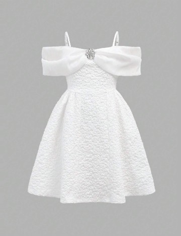 Rochie Shein Kids, alb