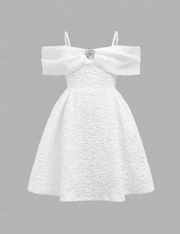 Rochie Shein Kids, alb