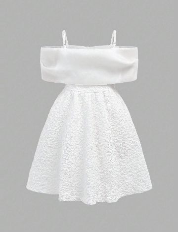 Rochie Shein Kids, alb