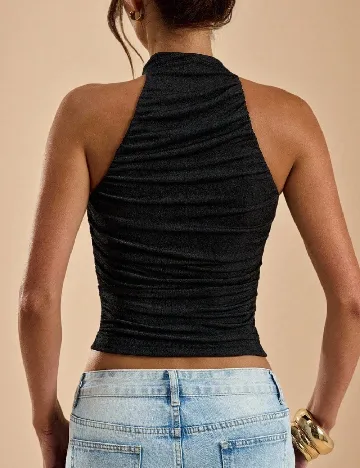 Top SHEIN, negru