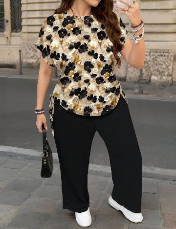 Compleu SHEIN CURVE, negru