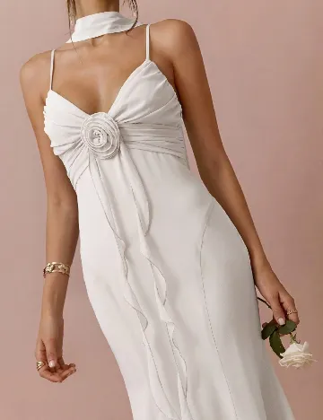Rochie lunga SHEIN, alb
