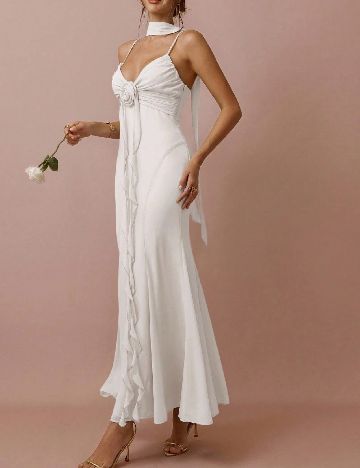 Rochie lunga SHEIN, alb