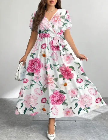 Rochie lunga SHEIN CURVE, floral