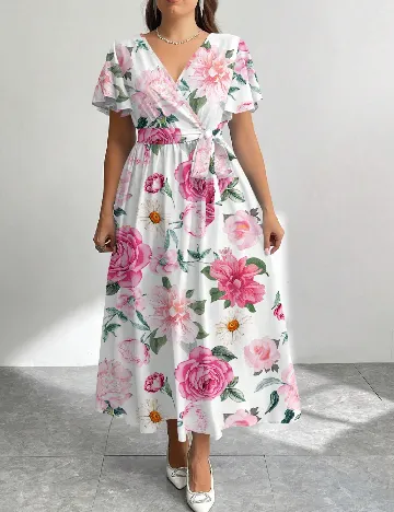 Rochie lunga SHEIN CURVE, floral