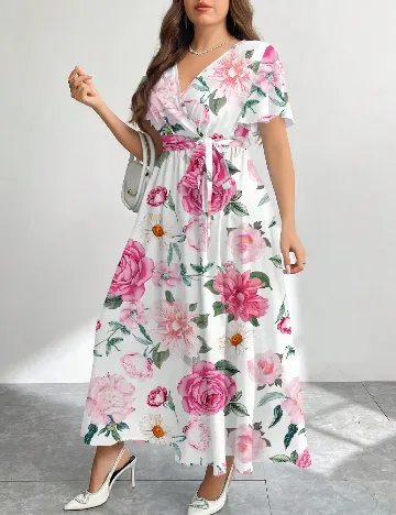 Rochie lunga SHEIN CURVE, floral