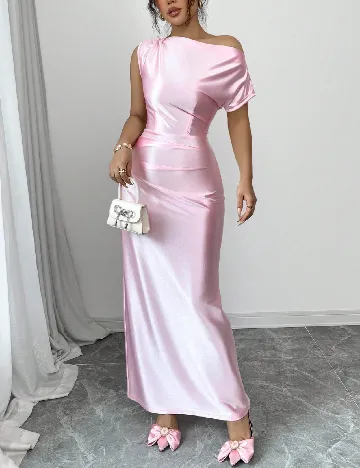 Rochie lunga SHEIN, roz