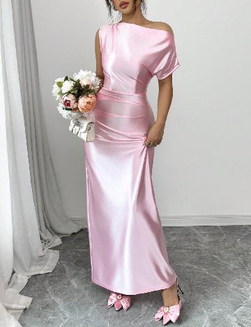 Rochie lunga SHEIN, roz