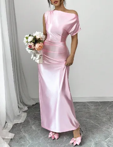 Rochie lunga SHEIN, roz