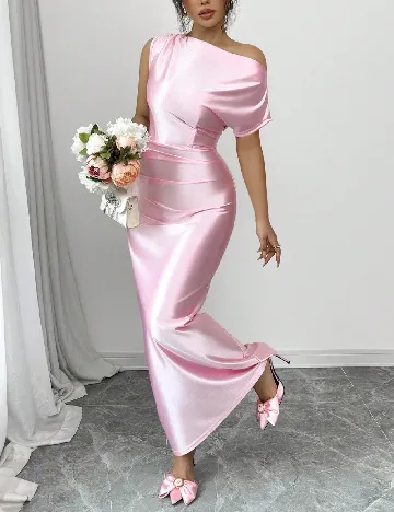 Rochie lunga SHEIN, roz