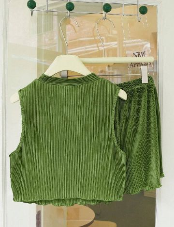 Compleu SHEIN CURVE, verde