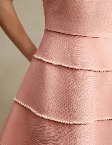 Rochie scurta Anewsta, roz