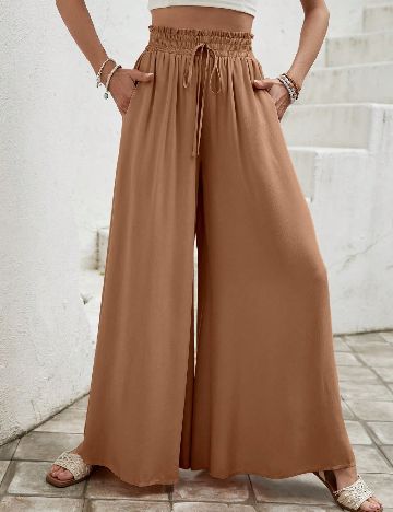 Pantaloni SHEIN, maro