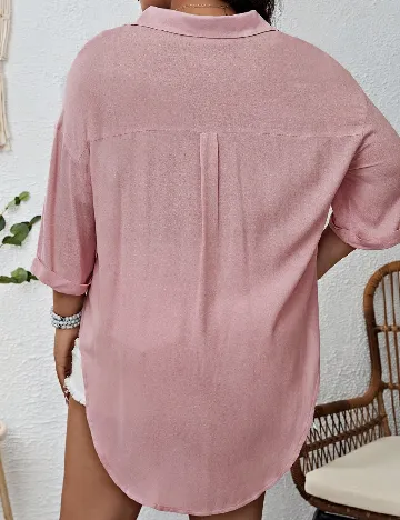 Camasa SHEIN CURVE, roz