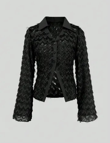 Camasa SHEIN, negru