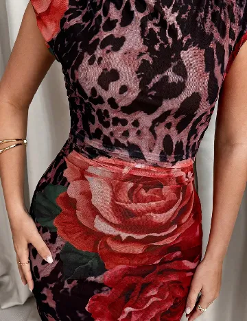 Rochie scurta SHEIN, mix culori