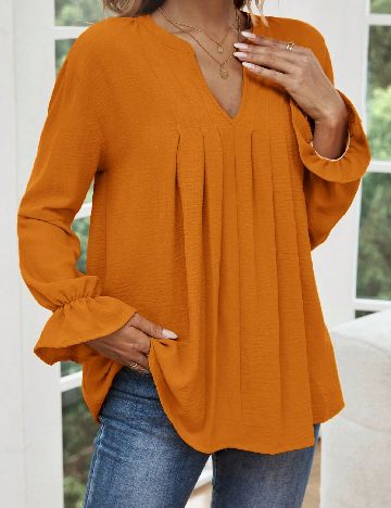 Bluza SHEIN, portocaliu