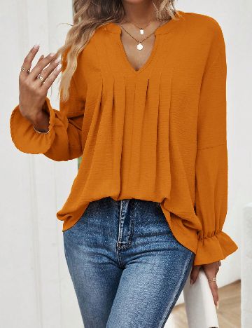 Bluza SHEIN, portocaliu