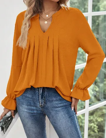 Bluza SHEIN, portocaliu