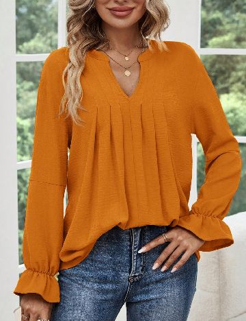 Bluza SHEIN, portocaliu