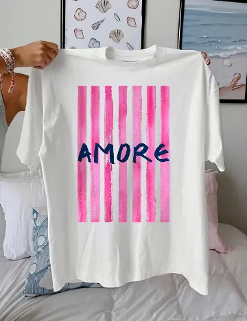 Tricou SHEIN, alb